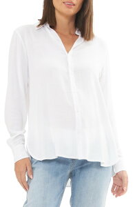 ���C�v�}�^�j�e�B ���f�B�[�X �g�b�v�X �V���c �{�^���_�E�� Ripe Maternity Clara Button Down Maternity Shirt (Maternity) WHITE �z���C�g