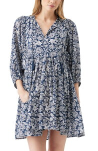���C�v�}�^�j�e�B ���f�B�[�X �g�b�v�X �����s�[�X Ripe Maternity Cali Nursing Dress (Maternity) Ink / White �z���C�g