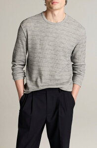 ���B���X �����Y �g�b�v�X T�V���c Vince Space Dye Thermalong Sleeve T-Shirt LATEVENING COMBO