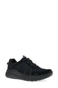 �_���X�R ���f�B�[�X �V���[�Y �X�j�[�J�[ Dansko Poppy Sneaker Black/ Black Suede �u���b�N