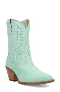 �f�B���S ���f�B�[�X �V���[�Y �u�[�c�E���C���u�[�c Dingo Tiny Pony Rhinestone Western Boot Mint �~���g