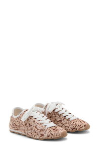 �}���S ���f�B�[�X �V���[�Y �X�j�[�J�[ MANGO Genuine Calf Hair Sneaker Beige Calf Hair �x�[�W��