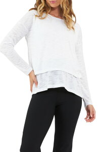 ���C�v�}�^�j�e�B ���f�B�[�X �g�b�v�X �V���c Ripe Maternity Jazmin Long Sleeve Maternity/Nursing Top (Maternity) WHITE �z���C�g
