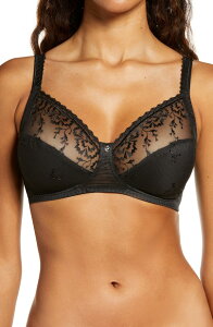 �V�����e�� ���f�B�[�X �A���_�[�E�F�A �u���W���[ Chantelle Lingerievery Curve Full Coverage Wireless Bra BLACK �u���b�N