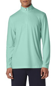 �u�K�b�` �����Y �A�E�^�[ �p�[�J�[�E�X�E�F�b�g �n�[�t�W�b�v Bugatchi Quarter Ziperformance Pullover Mint �~���g