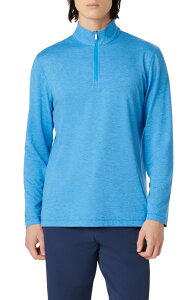 �u�K�b�` �����Y �A�E�^�[ �p�[�J�[�E�X�E�F�b�g �n�[�t�W�b�v Bugatchi Quarter Ziperformance Pullover Ocean