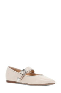 �t���C ���f�B�[�X �V���[�Y �p���v�X Frye Heather Pointed Toe Mary Jane Flat Ivory �A�C�{���[