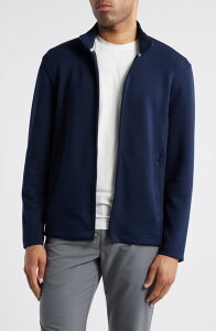 �W�����X�g���A���h�}�[�t�B�[ �����Y �A�E�^�[ �p�[�J�[�E�X�E�F�b�g �V���c Johnston & Murphy Zip-Up Sweatshirt Navy �l�C�r�[