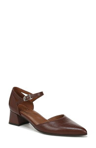 �i�`�����C�U�[ ���f�B�[�X �V���[�Y �q�[�� �A���N�� Naturalizer Maddox Ankle Strapointed Toe Pump Cappuccino Brown �u���E��