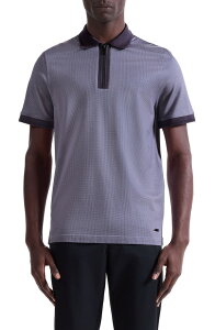 �u�K�b�` �����Y �g�b�v�X �|���V���c �n�[�t�W�b�v Bugatchi Quarter Zipolo Amethyst
