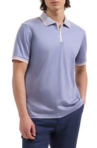 �u�K�b�` �����Y �g�b�v�X �|���V���c �n�[�t�W�b�v Bugatchi Quarter Zipolorchid