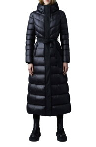 �}�b�J�[�W�� ���f�B�[�X �A�E�^�[ �W���P�b�g�E�u���]�� Mackage CALINA-R LUSTROUS LWD BLACK �u���b�N