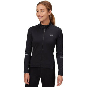�S�A�E�F�A ���f�B�[�X �g�b�v�X �V���c �W���[�W�[ ���� GOREWEAR Prress Thermo Long-Sleeve Jersey - Women's Black �u���b�N