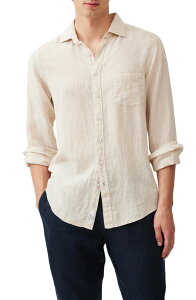 ���b�h�A���h�O�� �����Y �g�b�v�X �V���c ���l�� Rodd & Gunn Coromandel Button-Up Linen Shirt Natural