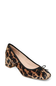 �W���b�N���W���[�X ���f�B�[�X �V���[�Y �q�[�� Jack Rogers Maddy Square Toe Pump Leopard Multi �}���`�J���[