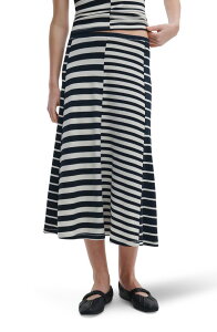 ���O�A���h�{�[�� ���f�B�[�X �{�g���X�J�[�g �~�f�B �j�b�g rag & bone Mixed Stripe Knit Midi Skirt SALUTE MULTI �}���`�J���[