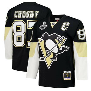 �~�b�`�F��&�l�X �����Y �g�b�v�X �V���c �W���[�W�[ Mitchell & Ness Men'sidney Crosby Black Pittsburgh Penguins 2008-09 Power Play Jersey Black �u���b�N