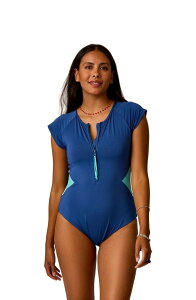 �J�[�u�f�U�C�� ���f�B�[�X �g�b�v�X �����s�[�X Carve Designs All Day One Piece Setsail w. Aquamarine