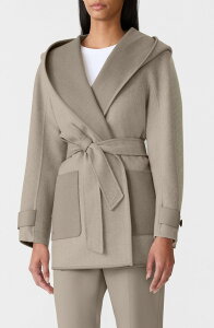 �}�b�J�[�W�� ���f�B�[�X �A�E�^�[ �W���P�b�g�E�u���]�� Mackage Paya Belted Herringbone JacketAUPE MIX-TAUPE �g�[�v