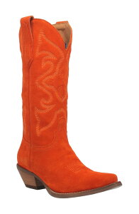 �f�B���S ���f�B�[�X �V���[�Y �u�[�c�E���C���u�[�c Dingout West Cowboy Boot (Women) ORANGE �I�����W