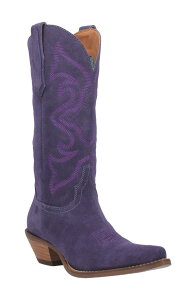 �f�B���S ���f�B�[�X �V���[�Y �u�[�c�E���C���u�[�c Dingout West Cowboy Boot (Women) PLUM �v����