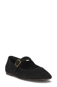 ���b�L�[�u�����h ���f�B�[�X �V���[�Y �p���v�X Lucky Brand Tannyr2 Mary Jane Flat (Women) BLACK TORSUE �u���b�N