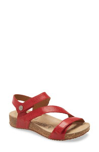 �W���Z�t�Z�C�x�� ���f�B�[�X �V���[�Y �q�[�� �T���_�� Josef Seibel Tonga 25 Sandal Red/ Red Leather ���b�h