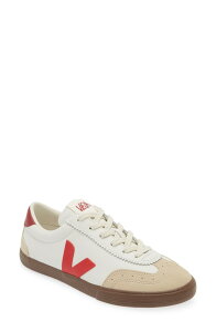 ���F�W�� ���f�B�[�X �V���[�Y �X�j�[�J�[ Veja Volley O.T. Sneaker White/ Pekin/ Bark �z���C�g