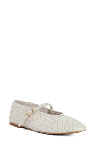 �f���[�������h�� ���f�B�[�X �V���[�Y �p���v�X Dune London Headliner Mary Jane Flat Ecru �G�N����
