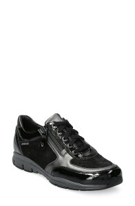 ���t�B�X�g ���f�B�[�X �V���[�Y �X�j�[�J�[ Mephisto Ylona Sneaker (Women) BLACK PATENT �u���b�N