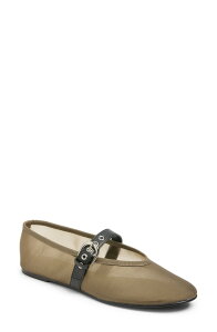 �I�[�v���G�f�B�b�g ���f�B�[�X �V���[�Y �p���v�X Open Edit Esme Mary Jane Flat (Women) OLIVE SHADOW �I���[�u