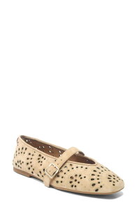 �W�F���g���\�E���Y ���f�B�[�X �V���[�Y �p���v�X Gentle Souls Wini Laser-Cut Mary Jane Flat (Women) PORCINI SUEDE