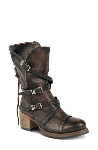 �t���[�o�[�h �o�C �X�e�B�[�u�� ���f�B�[�X �V���[�Y �u�[�c FREEBIRD Cora Buckle Boot (Women) BLACK �u���b�N