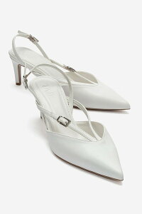 �v�����[�O�V���[�Y ���f�B�[�X �p���v�X Prologue Shoes Armonia Stiletto Pump White �z���C�g