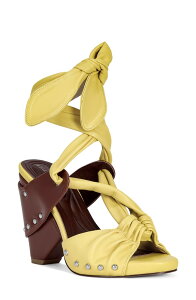 �A�U���A ���� ���f�B�[�X �V���[�Y �T���_�� �A���N�� AZALEA WANG Arubankle Tie Sandal (Women) YELLOW �C�G���[