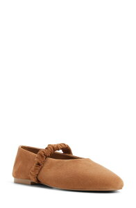 �A���h ���f�B�[�X �V���[�Y �p���v�X ALDO Haylia Mary Jane Flat (Women) MEDIUM BROWN �u���E��