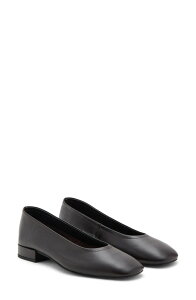 �}���S ���f�B�[�X �V���[�Y �p���v�X MANGO Square Toe Pump CHOCOLATE �`���R���[�g
