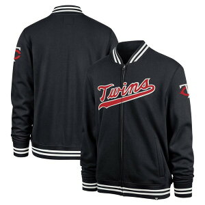 �t�H�[�e�B�[�Z�u�� �����Y �A�E�^�[ �W���P�b�g�E�u���]�� Men's '47 Navy Minnesota Twins Wax Pack Pro Camden Full-Zip Track Jacket Navy �l�C�r�[