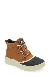 �\���� ���f�B�[�X �V���[�Y �u�[�c�E���C���u�[�c SOREL Out N About IV Classic Waterproof Duck Bootaffy/ Black �u���b�N