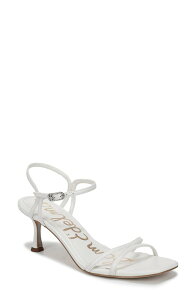 �T���G�f���}�� ���f�B�[�X �V���[�Y �q�[�� �T���_�� Sam Edelman Presley Strappy Sandal Bright White �z���C�g