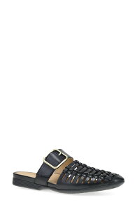 �_���X�R ���f�B�[�X �V���[�Y �p���v�X Dansko Leilani Pointed Toe Mule Black Burnished Nappa �u���b�N