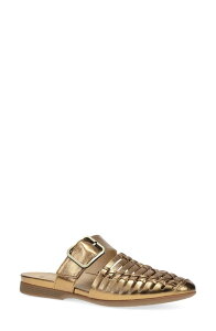 �_���X�R ���f�B�[�X �V���[�Y �p���v�X Dansko Leilani Pointed Toe Mule Bronze