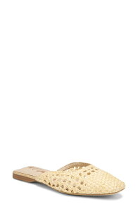 �T���G�f���}�� ���f�B�[�X �V���[�Y �p���v�X Sam Edelmanola Woven Mule Bleached Beechwood