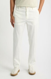 �J�i�[�� �����Y �{�g���X �J�W���A���p���c ���M�����[�t�B�b�g Canali Regular Fit Gabardine Chinos WHITE �z���C�g