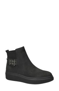 �x�����B�[�^ ���f�B�[�X �V���[�Y �u�[�c�E���C���u�[�c Bella Vita Cassie Buckle Bootie (Women) BLACK �u���b�N