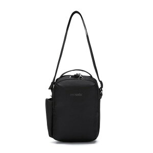 �p�b�N�Z�[�t ���f�B�[�X �o�b�O PACSAFE V Tour Crossbody Jet Black �u���b�N
