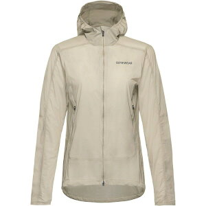�S�A�E�F�A ���f�B�[�X �A�E�^�[ �W���P�b�g�E�u���]�� GOREWEAR Fernflow Hooded Windbreaker - Women's Tech Beige �x�[�W��