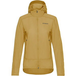 �S�A�E�F�A ���f�B�[�X �A�E�^�[ �W���P�b�g�E�u���]�� GOREWEAR Fernflow Hooded Windbreaker - Women's Tuscan Sand �T���h