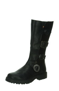 �X�B���N ���f�B�[�X �V���[�Y �u�[�c�E���C���u�[�c Think! Trento Buckle Boot (Women) BLACK/ KOMBI �u���b�N