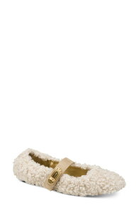 �_�i�L������ ���f�B�[�X �V���[�Y �p���v�X DONNA KARANselm Cozy Mary Jane Flat (Women) OATMILK/ LT